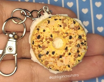 Everything Bagel Keychain