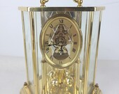 Seth Thomas Mechanical Battery Operated Anniversary Clock Westminster Chime