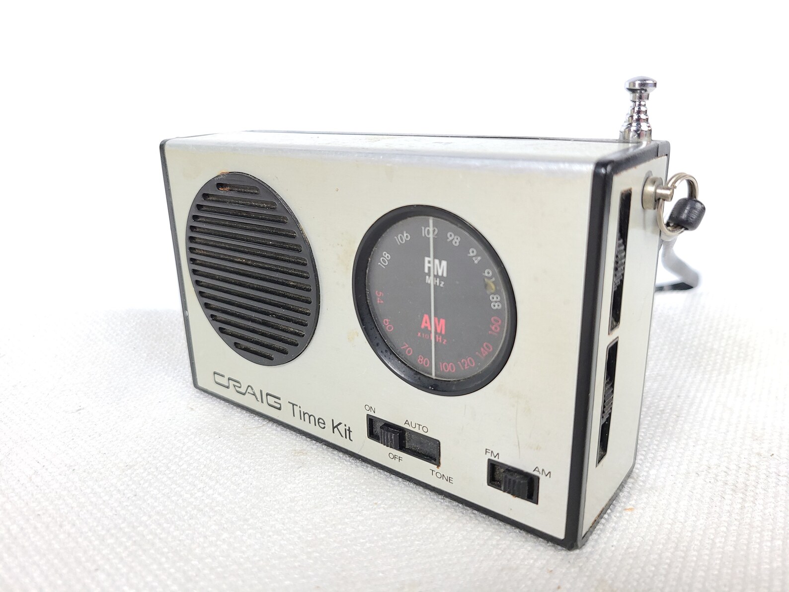 Craig Time Kit Battery AM FM Transistor Radio Vintage Etsy