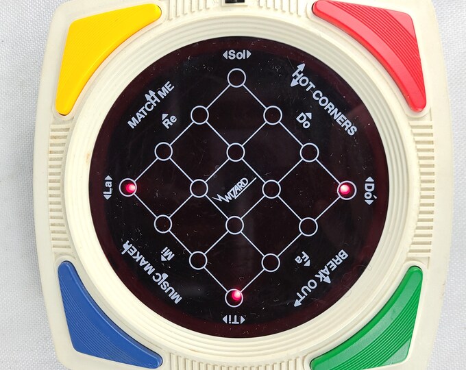 Vintage 1984 Vtech Wizard Game Electronic Teaches Memory Logic Etsy
