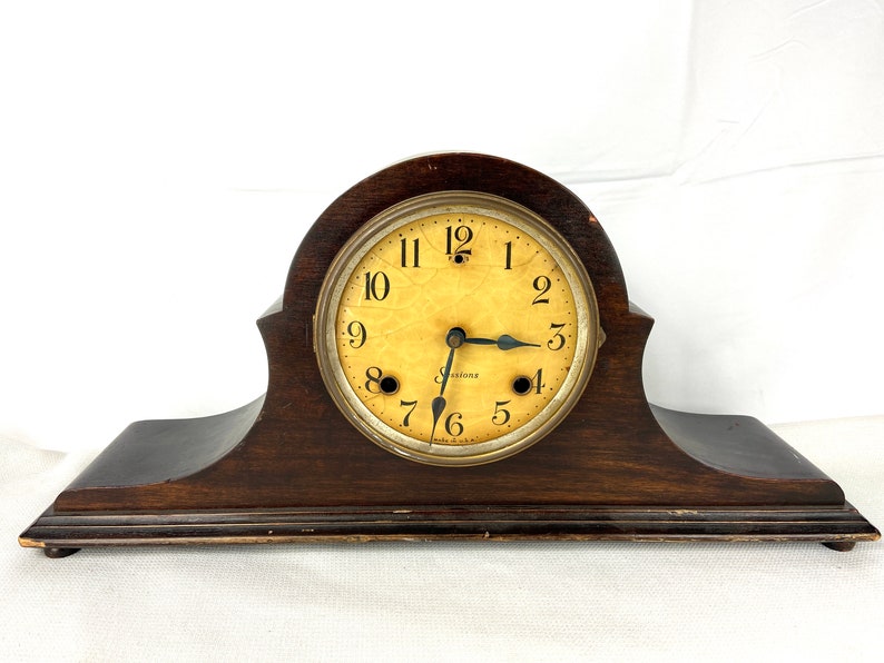 Sessions 8 Day Pendulum Mantle Clock FOR PARTS REPAIR Etsy