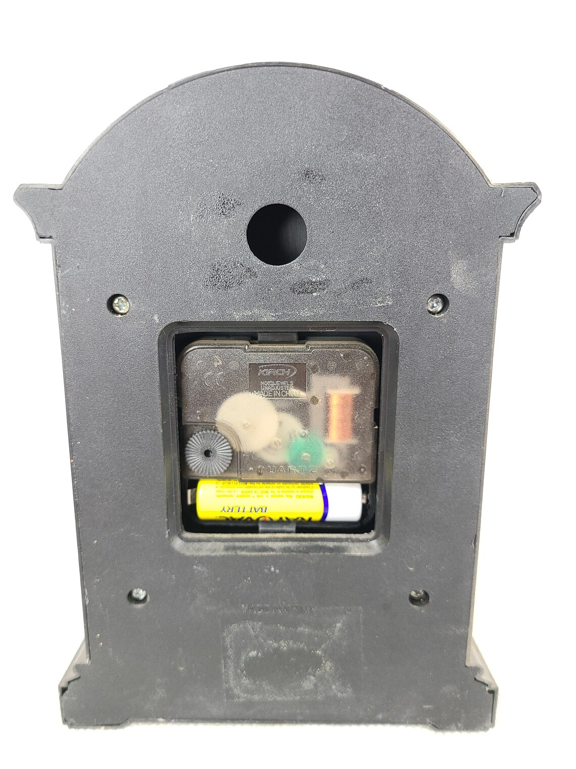 New Haven Quartz Mantle Table Clock Plastic Roman Numerals Etsy