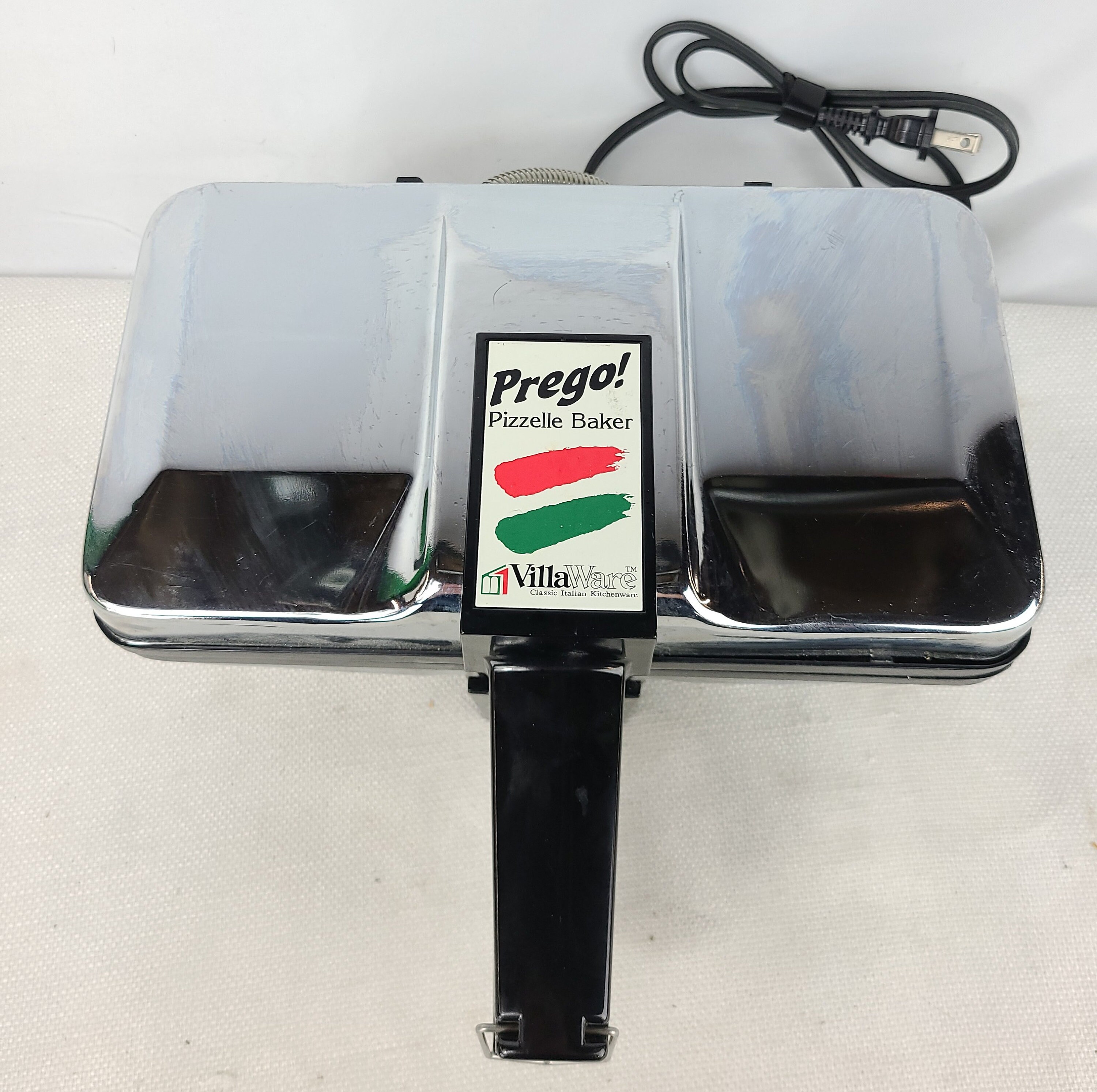 pizzelle baker prego series ii