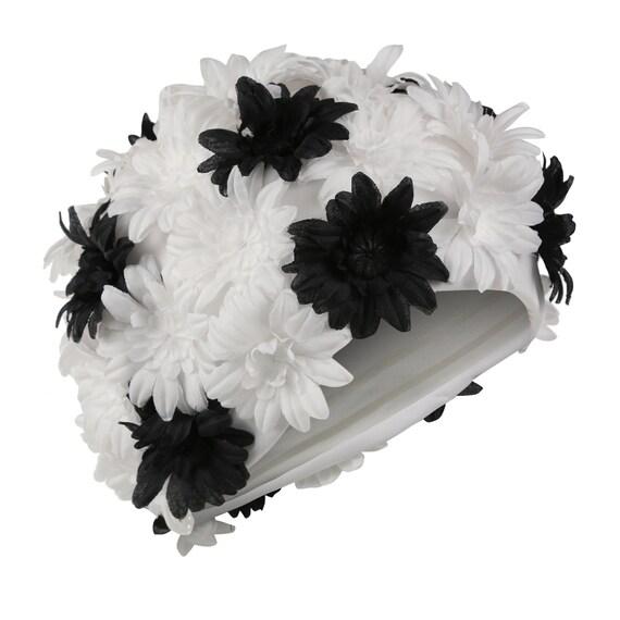 flowery swimming hat