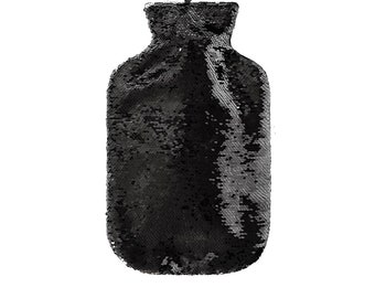 Fashy Hot Water Bottle With Removeable Sequin Cover