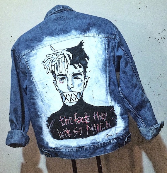 xxxtentacion denim jacket