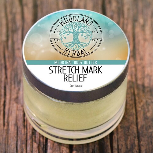 Stretch Mark Relief 2oz Body Butter Natural Luxurious Etsy