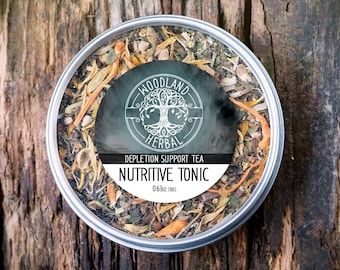 Nutritive Tonic Tea - Organic Loose Leaf Tea, Nourishing, Mineral Rich, Wellness