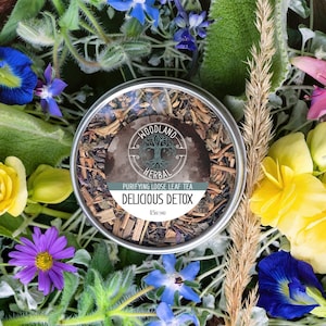 Delicious Detox Tea - Organic Loose Leaf Tea. General Wellness, Gentle and So Yummy