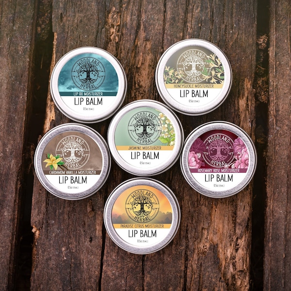 Lip Balm - Natural Moisturizing Cream, Chapped Lips, Dryness - Herbal Lip Junk