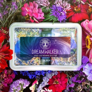 Dreamwalker Collection - Lucid Dreaming Kit with Down the Rabbit Hole Tea + Celestial Dreams Tincture + Blue Galaxy Tea