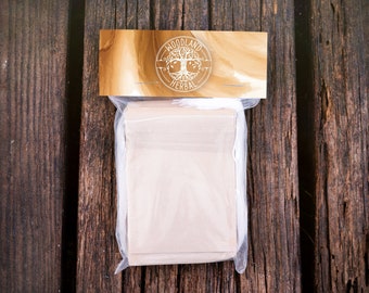 75 sachês de chá - totalmente naturais, fáceis de fazer. Sachês vazios para chá de folhas soltas - não branqueados, não tóxicos, compostáveis, biodegradáveis - 6,8 cm x 8,9 cm.