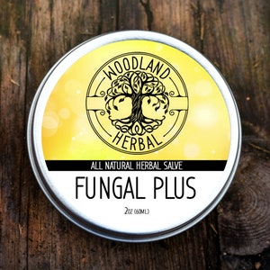 Fungal Plus Salve 2oz & 4oz Jar All Natural Salve image 1