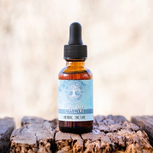 CALM Tincture - All Natural Plant Extract Blend, Relaxation