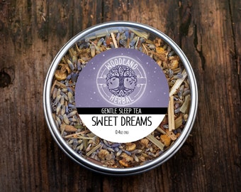 Sweet Dreams Tea - Organic Loose Leaf Tea. Sleep, Calm, Relax