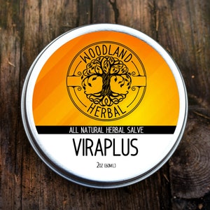 ViraPlus Salve 2oz Tin & 4oz Jar - All Natural Salve