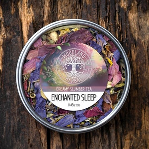 Enchanted Sleep Tea *Special Edition + Very Limited Supply* Organic Loose Leaf Tea. Deep Relaxation, Dreaming, Sleep, Calm