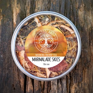Marmalade Skies Tea *LIMITED EDITION* Organic Loose Leaf Tea, Morning Tea, Mood, Nutrient Rich, Citrus Tea