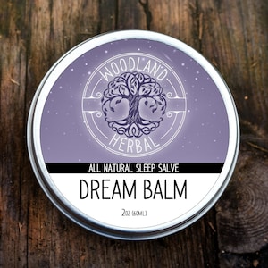 Dream Balm 2oz/4oz Calm, Sleep, Relaxation, Stress, Sleeplessness, Dreaming image 1