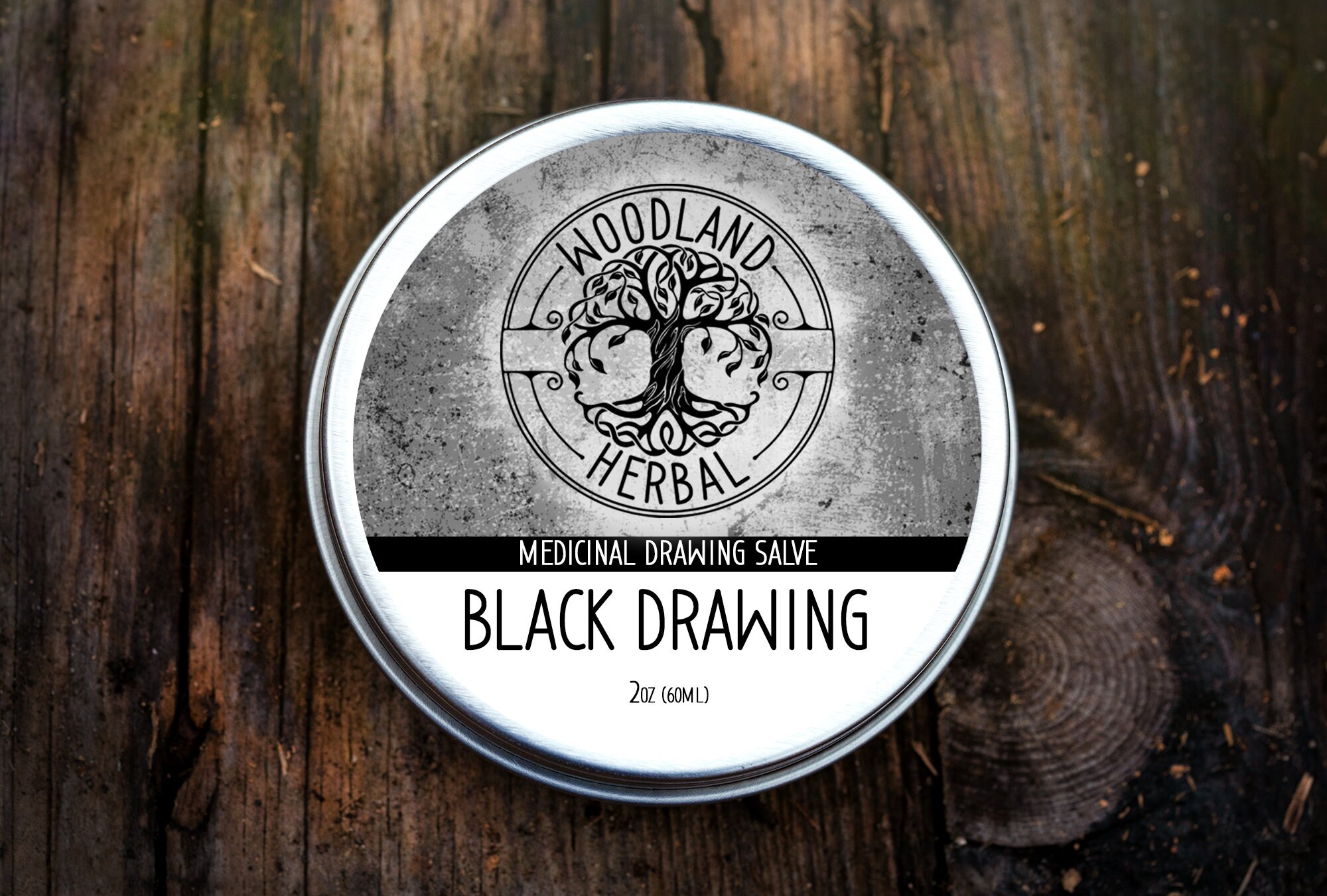 Black Drawing Salve 2oz All Natural Drawing Salve for Etsy