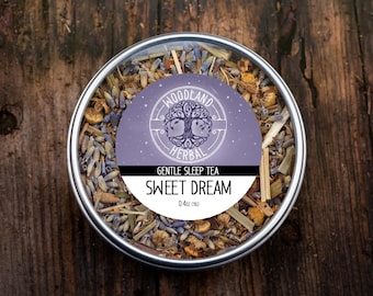 Sweet Dream Tea - Organic Loose Leaf Tea. Sleep, Calm, Relax