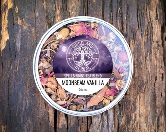 Moonbeam Vanilla *LIMITED EDITION - Organic Loose Leaf Tea. Joyful Relaxation, Calm, Sleep, Stress - Intoxicating Aroma and Delicious