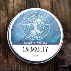 Calmxiety Salve 2oz/4oz - Tranquility Balm, Calm, Mood, Tension, Relaxation, Wellness