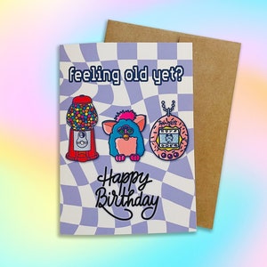 Retro Birthday Card | 90s Birthday Card Retro Greeting Card 90s Birthday Card Funny Birthday Card 90s Retro Greeting Card