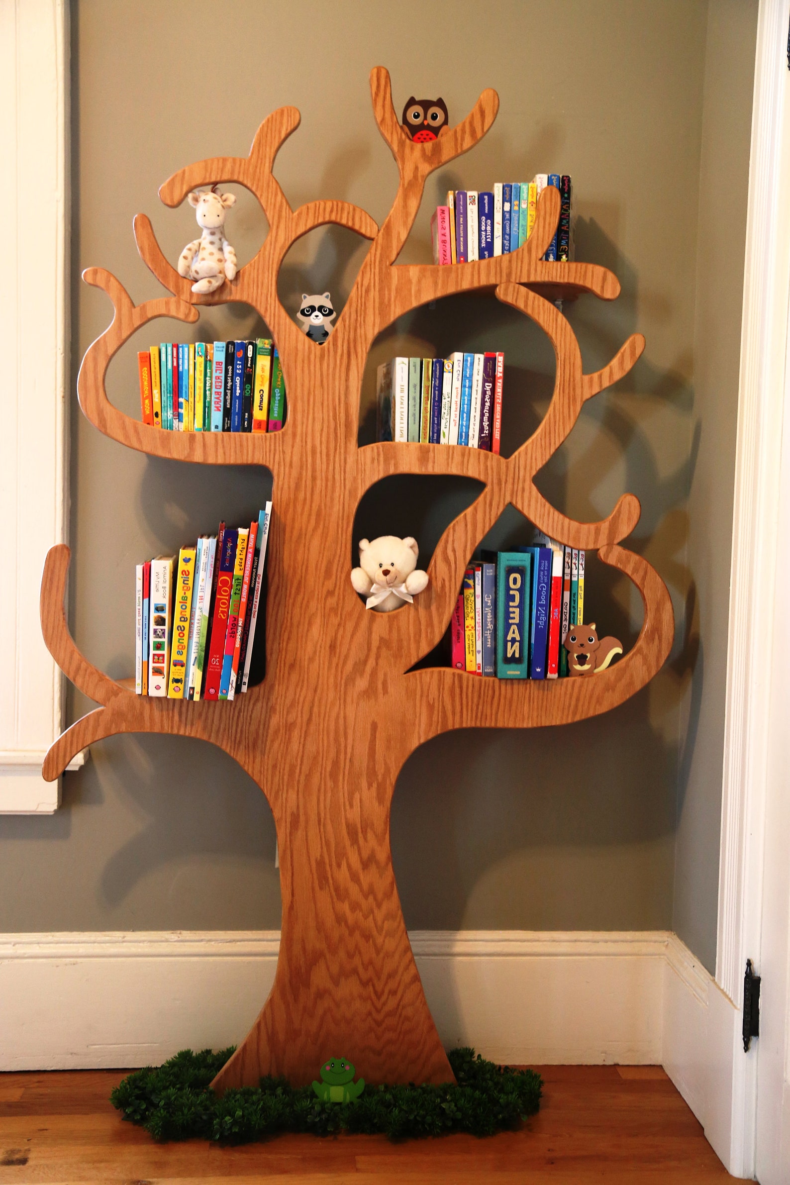 Tree Bookshelf Etsy