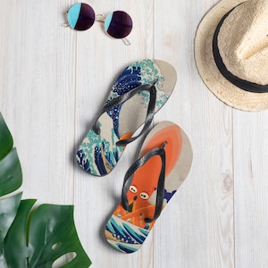 Flip-Flops - Squidoodle vs. The Great Wave off Kanagawa