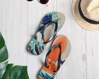Flip-Flops - Squidoodle vs. The Great Wave off Kanagawa