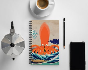 Cuaderno - Squidoodle vs. The Great Wave off Kanagawa