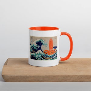 Mug - Squidoodle vs. The Great Wave off Kanagawa