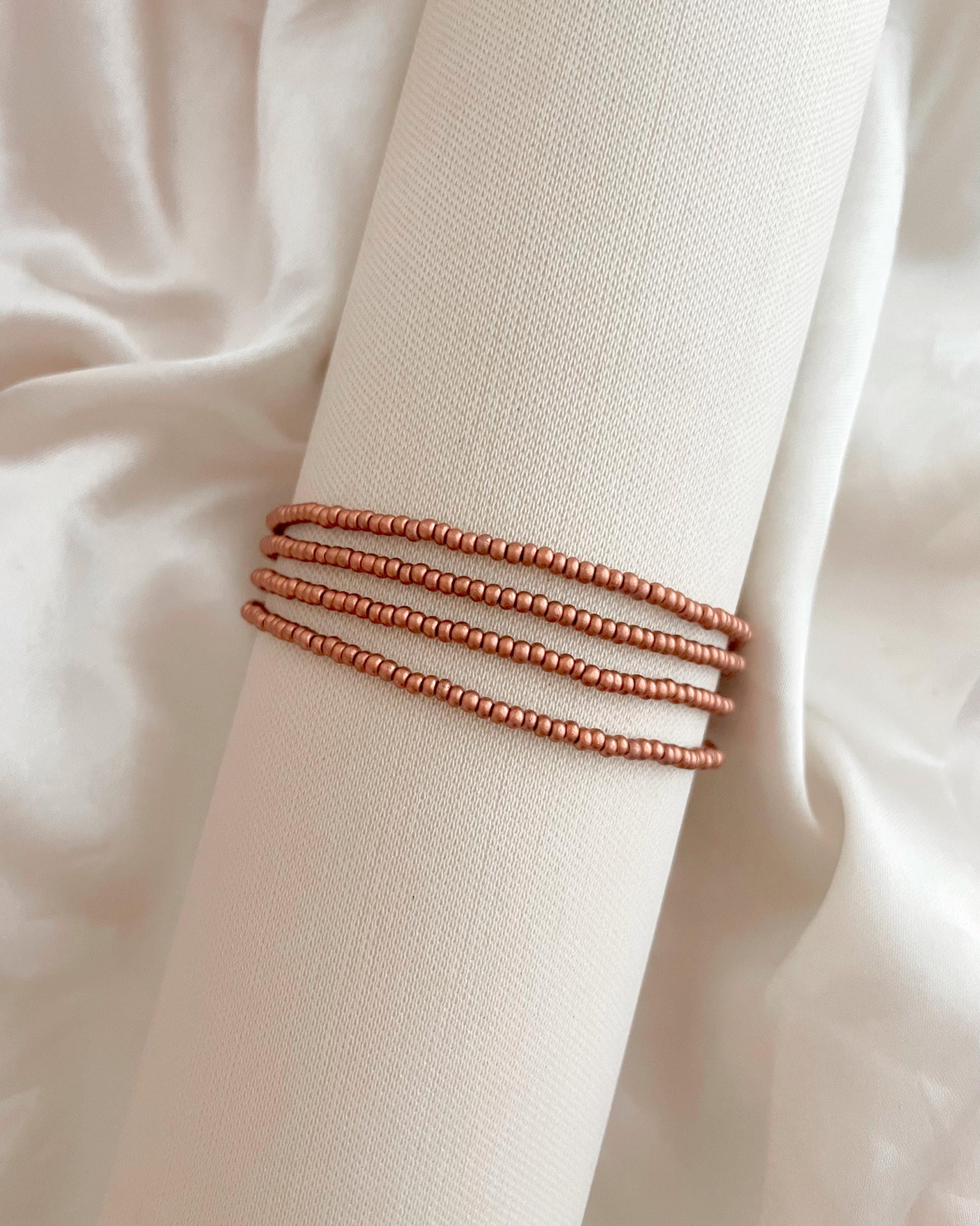 Set di braccialetti elasticizzati con perline di perle di plastica ABS e argilla polimerica da 6 stili all'ingrosso