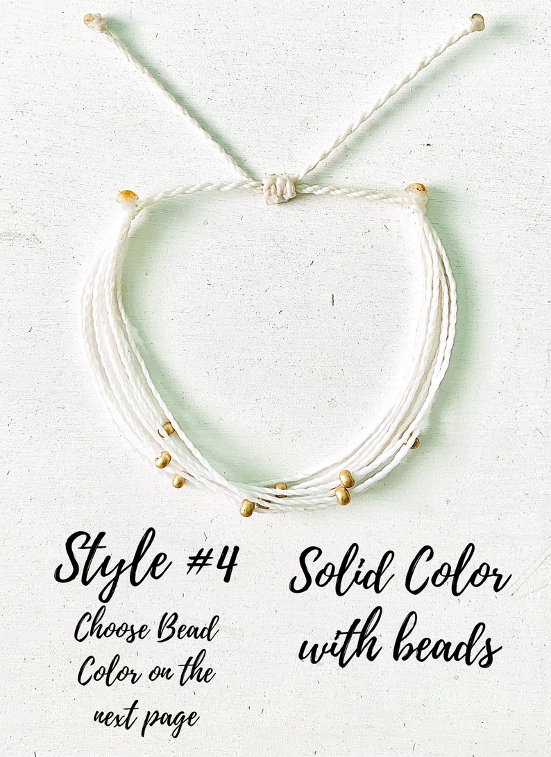 CUSTOM Pura Vida Style Bracelet Waterproof Bracelet Etsy