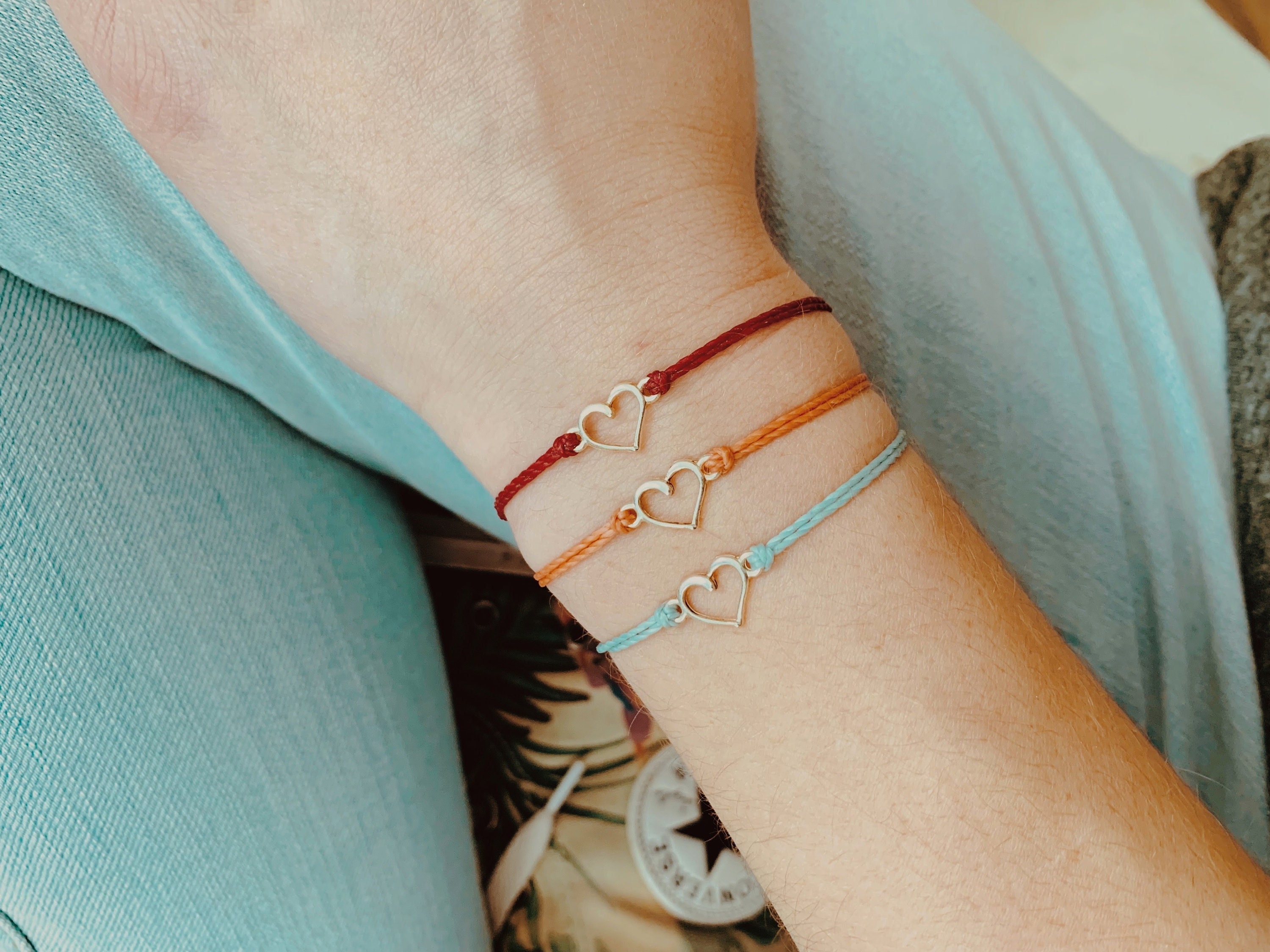 Petite heart shop bracelet