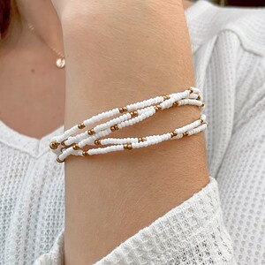 Stretchy Bracelet Minimalist Bead Bracelets
