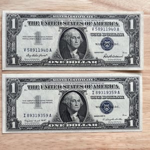 One Dollar Silver Certificate