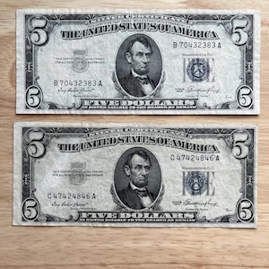 Five Dollar Silver Certificate