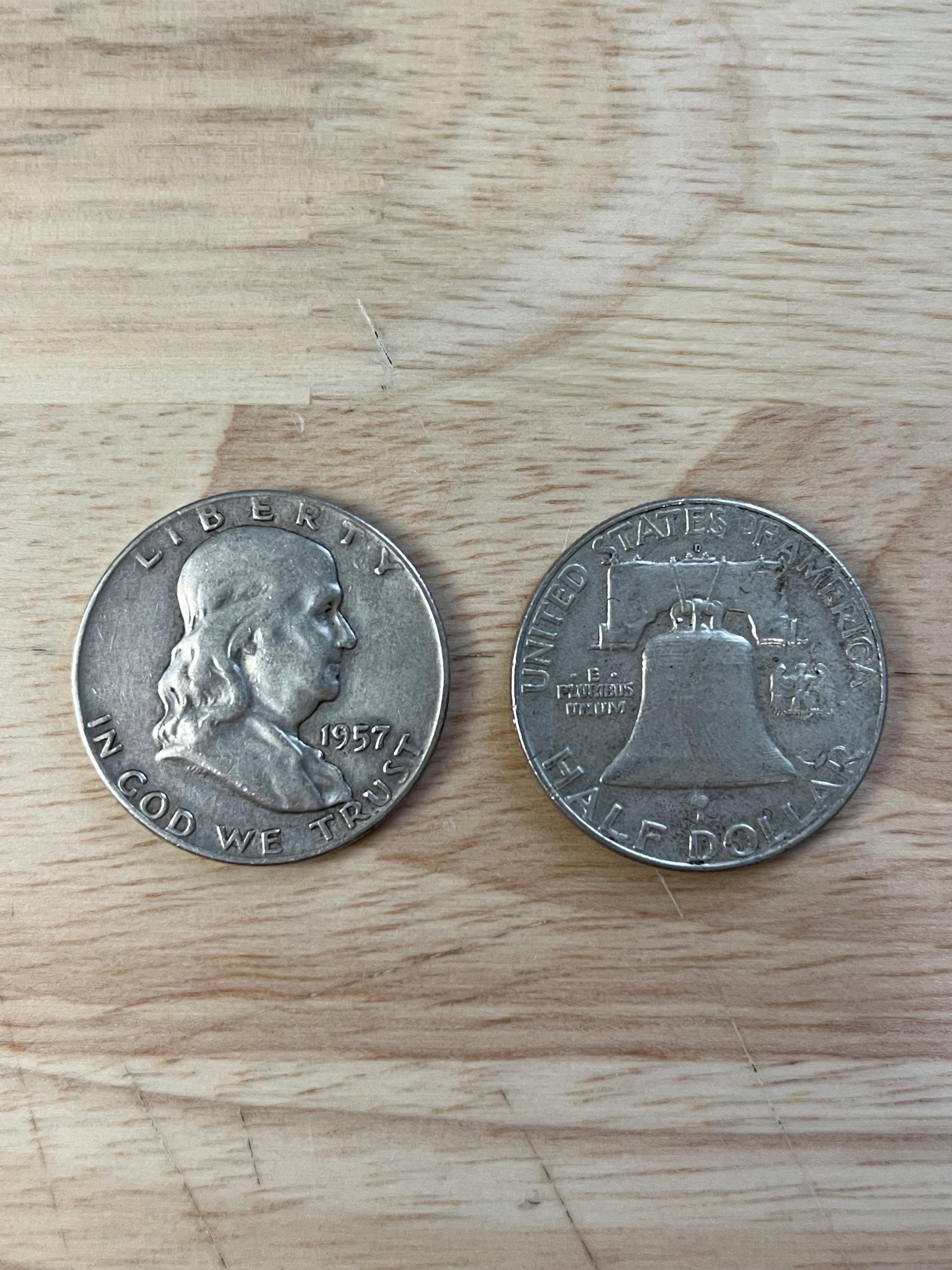 Franklin Half Dollar Set - Etsy
