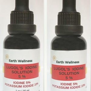 Lugol's Iodine Solution 5%, 1 oz QTY 2