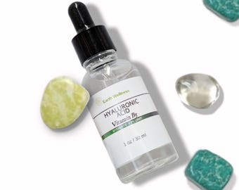 Pure Hyaluronic Acid Serum,  Naturally Hydrating and Firming