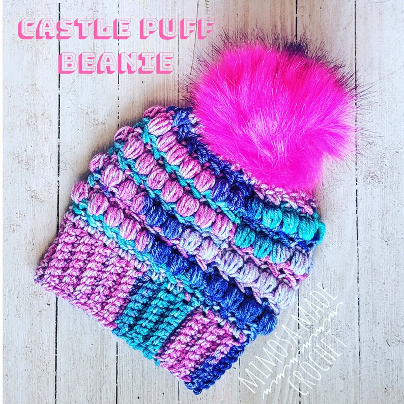 Castle Puff Beanie a /& Cowl Bundle