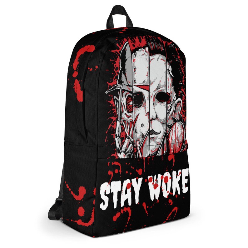 Halloween Backpack Horror Movie Backpack Jason Voorhees Etsy New Zealand