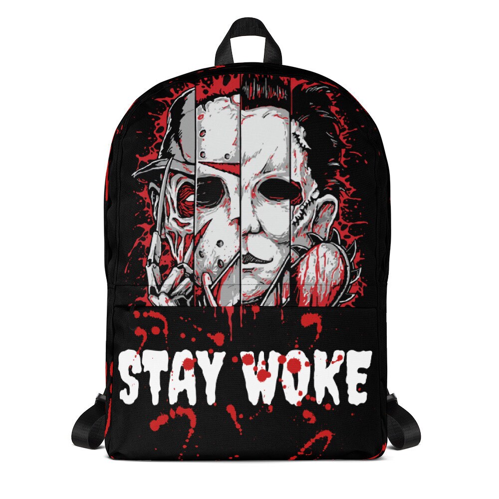 Halloween Backpack Horror Movie Backpack Jason Voorhees Etsy