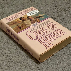 Code Of Honor and Power of Pinjarra, Sandy Dengler, 1990, Bethany House, Australian Destiny Series I&II, Hardcover Book Vintage