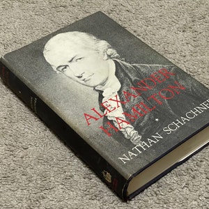 Alexander Hamilton, Nathan Schachner, 1957, Thomas Yoseloff, Hardcover Book Vintage