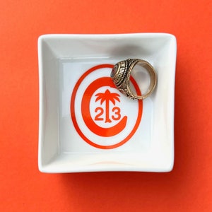 Clemson Jewelry and Ring Dish - Official Ring Crest Personalized with Graduation Year - **Approved by Clemson Alumni Association**