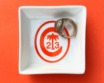 Clemson Jewelry and Ring Dish - Official Ring Crest Personalized with Graduation Year - **Approved by Clemson Alumni Association**