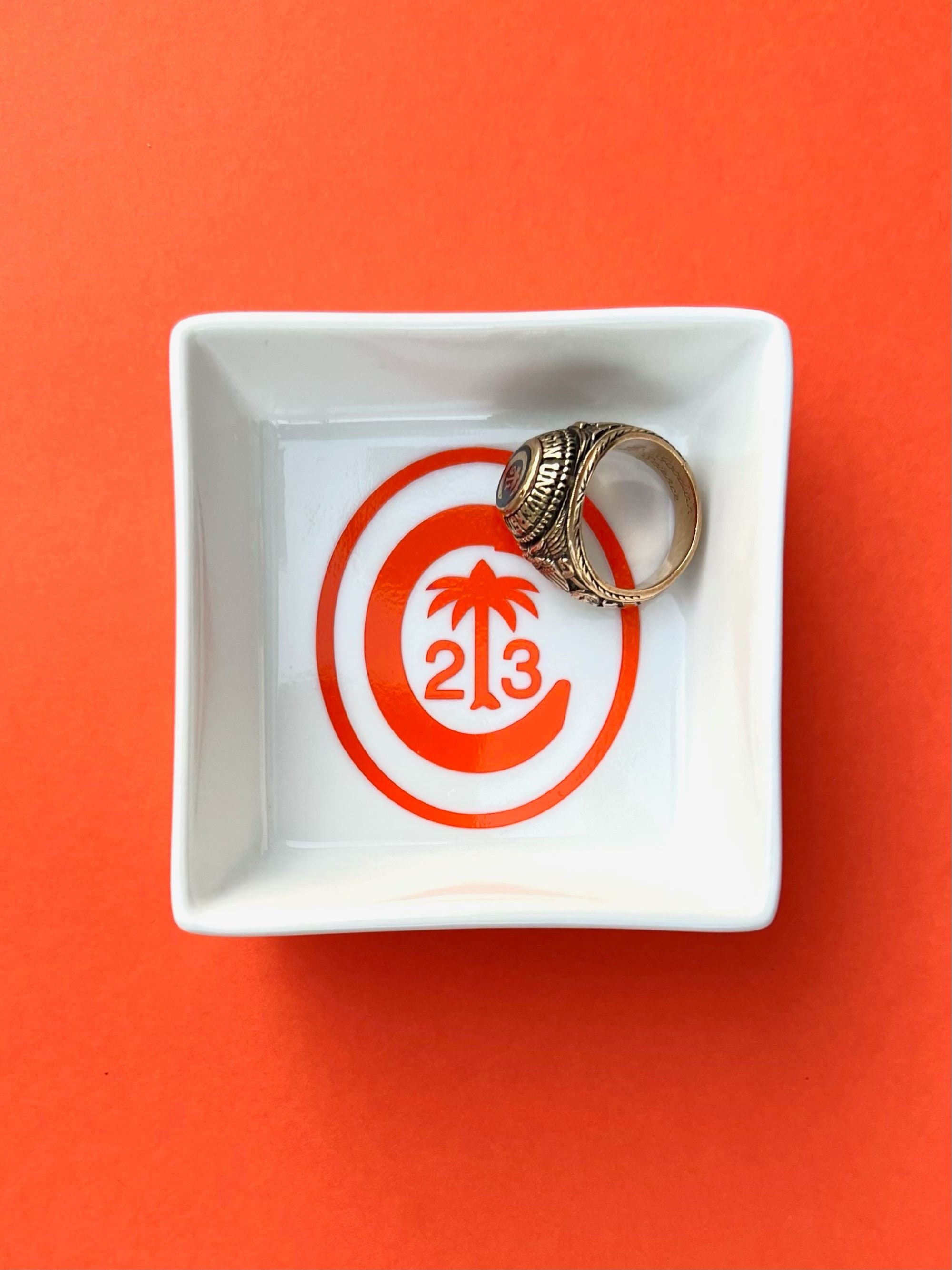 Clemson Jewelry and Ring Dish Official Ring Crest Personalized
